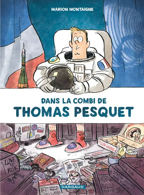 Couverture de Dans la combi de Thomas Pesquet