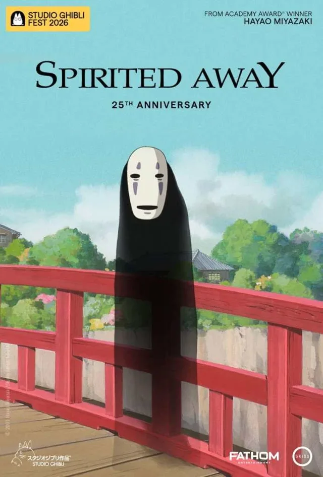 Affiche officielle de Le Voyage de Chihiro