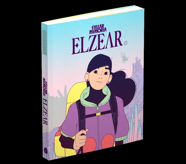 Visuel officiel d’Elzear, tome 1, par Alexandre Laclaverie / Cosmogénèse