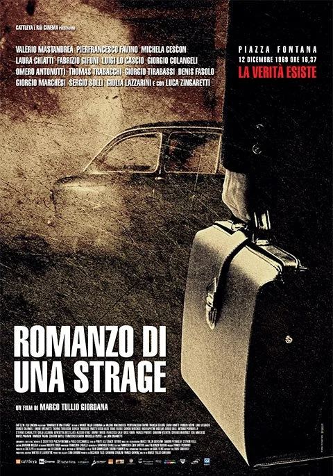 Affiche officielle italienne de Piazza Fontana (Romanzo di una strage)