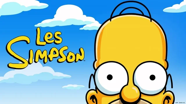 Visuel officiel de la série Les Simpson