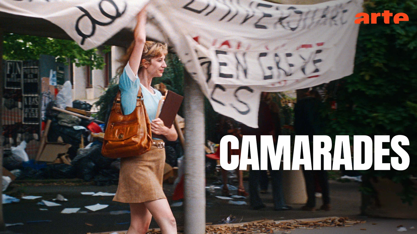 Visuel officiel de la série Camarades, saison 1